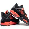Nike Mens Basketball Shoes Black/White-red-2