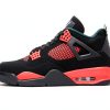 Nike Mens Basketball Shoes Black/White-red-3
