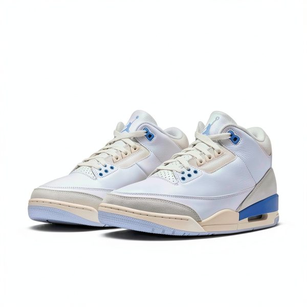 Nike Mens Basketball Shoes Summit White/Hydrogen Blue-4