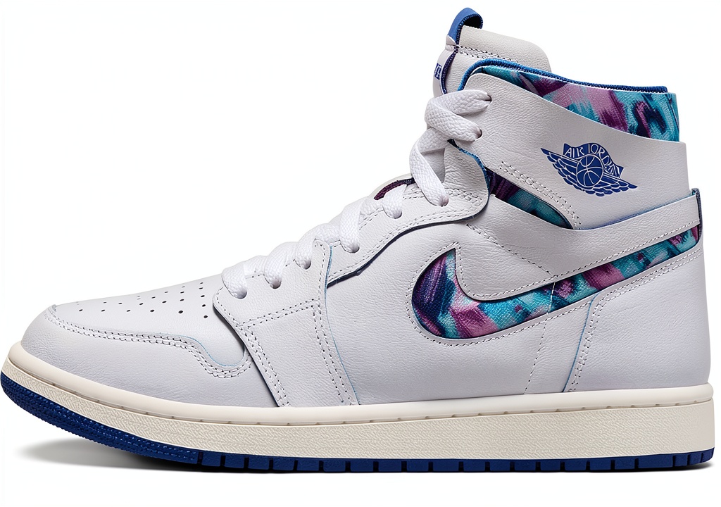 Jordan 1 Zoom CMFT women on a basketball court