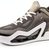Nike Unisex Basketball Shoes Medium Grey/White/Gunsmoke-0