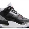 Nike Air Jordan 3 Retro Basketball Shoes Black-1