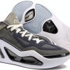 Nike Unisex Basketball Shoes Medium Grey/White/Gunsmoke-1