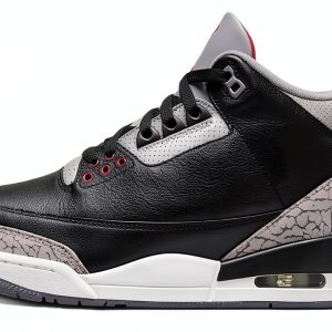 Nike Air Jordan 3 Retro Basketball Shoes Black-0