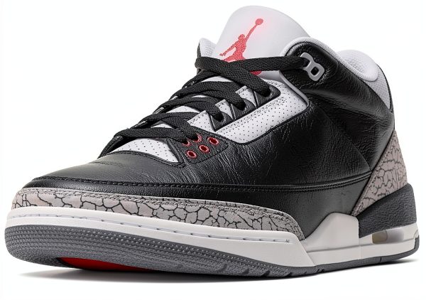 Nike Air Jordan 3 Retro Basketball Shoes Black-2