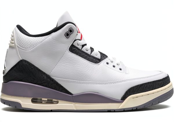 Air Jordan 3 Summit White/Fire Red Men's Basketball Shoes CT8532-106-5