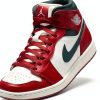 Nike Men's Sneakers Sail Redstone Midnight Green Air Cushion Comfort-6