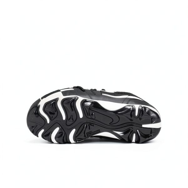 Nike Big Kid Baseball Cleat HF6885-001 White/Black Synthetic Leather-1