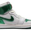 Mens Golf Shoes White Pine Green Leather Air Cushion Size 13-1