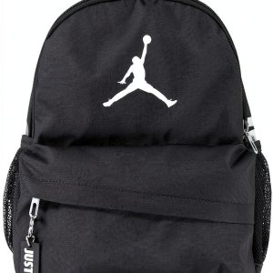 Nike Air Jordan Mini Backpack Black Red White Kids Daypack-0