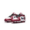 Nike Boys Football Cleats HF6885-001 White/Black Big Kid Size 5-4