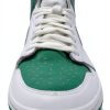 Mens Golf Shoes White Pine Green Leather Air Cushion Size 13-2