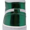 Mens Golf Shoes White Pine Green Leather Air Cushion Size 13-3