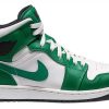 Nike Men's Basketball Shoes Lucky Green White Black Size 12 Rubber-3