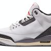 Air Jordan 3 Summit White/Fire Red Men's Basketball Shoes CT8532-106-0