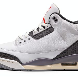 Air Jordan 3 Summit White/Fire Red Men's Basketball Shoes CT8532-106-0