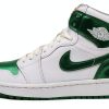 Mens Golf Shoes White Pine Green Leather Air Cushion Size 13-0