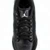 Nike Men's Jordan 1 Mid TB Football Cleat Black White Low-3