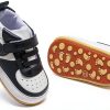 TinySteps Infant Moccasin Sneakers Black A07/A08 0-12 Months-3