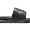Nike Men's Sandals DC1460 Black Leather with Air Cushioning-4