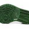 Mens Golf Shoes White Pine Green Leather Air Cushion Size 13-4