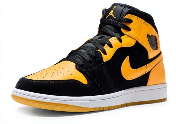 Nike Air Jordan 1 Men's Sneaker HJ6654-071 Leather Edition-0