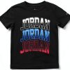 Nike Jordan Little Boy's 3K Graphic T-Shirt Black Size 4 Cotton Blend-0