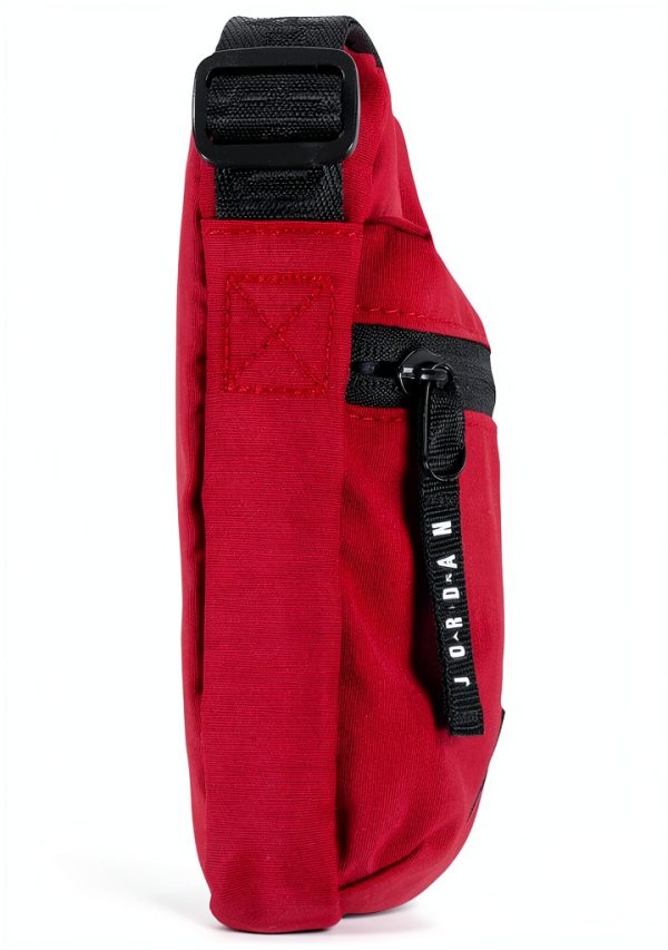Nike Air Jordan Airborne Crossbody Festival Bag Unisex Small Red Black-5