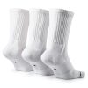 Nike Jordan Jumpman Dri-Fit Crew Socks 3 Pack Multi Color Large Size-2