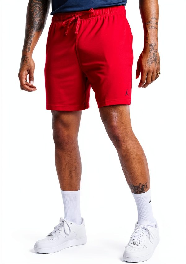 Nike Mens Jordan Dri-FIT Sport Mesh Shorts Red X-Large-0