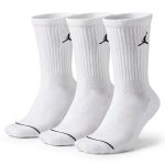 Nike Jordan Jumpman Dri-Fit Crew Socks 3 Pack Multi Color Large Size-0