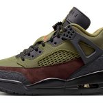 Nike Spizike Low Mens Lifestyle Shoes (Medium Olive/Black/Baroque Brown/University Red) Size 12-0