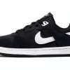 Nike Men's SB Alleyoop Sneaker Black/White Colorway Durable Canvas-0