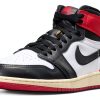 Jordan 1 Retro High OG Black White Varsity Red Big Kid Shoes-3