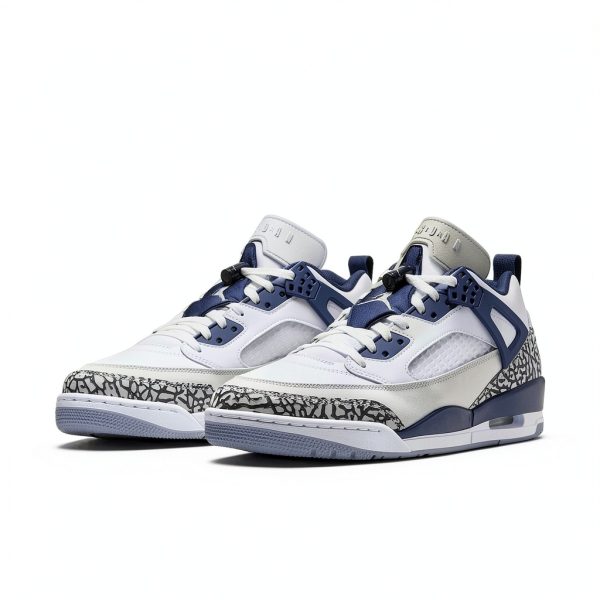 Jordan Spizike Low Mens Shoes FQ1759-140 White Neutral Grey Size 8-4