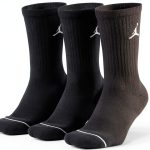 Nike Jordan Jumpman Dri Fit Crew Socks 3 Pack Multi-0