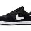 Nike Men's SB Alleyoop Sneaker Black/White Colorway Durable Canvas-3