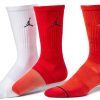 Nike Jordan Jumpman Dri-Fit Crew Socks 3 Pack Red/Black/White-2