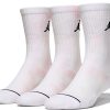 Nike Jordan Jumpman Dri-Fit Crew Socks 3 Pack Multi Color Large Size-3
