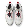 Jordan Spizike Low Men's Shoes (FQ1759-116, Sail/Anthracite/Coconut Milk/Varsity Red) Size 8.5-3