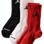Nike Jordan Jumpman Dri-Fit Crew Socks 3 Pack Red/Black/White-0