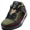 Nike Spizike Low Mens Lifestyle Shoes (Medium Olive/Black/Baroque Brown/University Red) Size 12-6