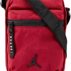 Nike Air Jordan Airborne Crossbody Festival Bag Unisex Small Red Black-0