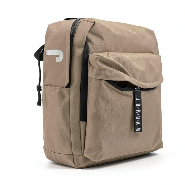 Nike Jordan Air Patrol Backpack Desert One Size Polyester Daypack-3
