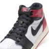 Jordan 1 Retro High OG Black White Varsity Red Big Kid Shoes-1