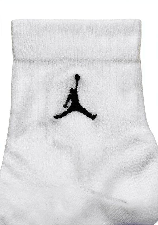 Nike Unisex Air Jordan Cushioned Basketball Crew Socks 3-pack Large-3
