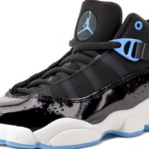 Nike Kids Jordan 6 Rings Shoes Anthracite Onyx-0