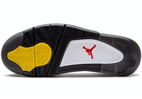 Jordan Air 4 RM PRM Men Sneakers Air Cushioning Fire Red/White/Black-1