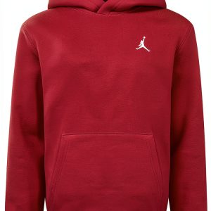 Jordan Big Kids Brooklyn Fleece Pullover Hoodie Gym Red 95D232-R78-0