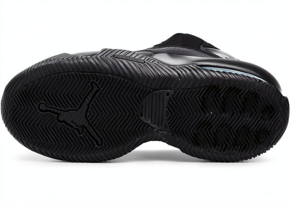 Loyal Air Jordan Trainers by Nike in Black & Cool Grey-4